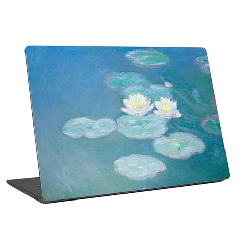 Claude Monet Waterlilies, Evening Universal Laptop 16in (13 x 9.4in) Skin