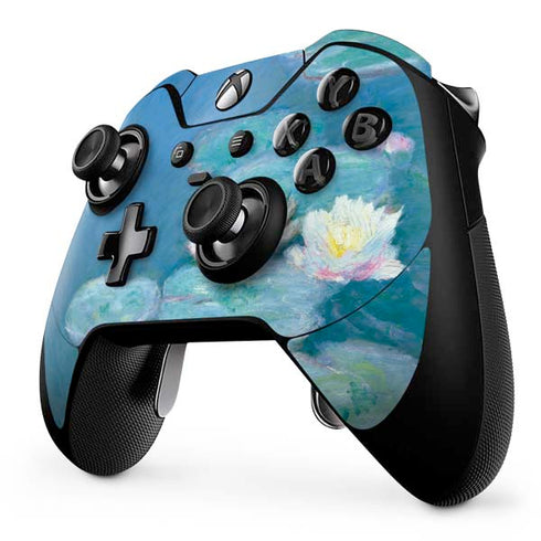 Claude Monet Waterlilies, Evening Xbox One Elite Controller Skin