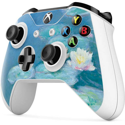 Claude Monet Waterlilies, Evening Xbox One S Controller Skin