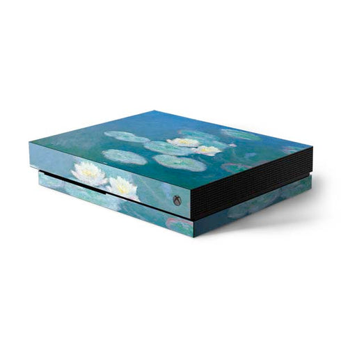 Claude Monet Waterlilies, Evening Xbox One X Console Skin