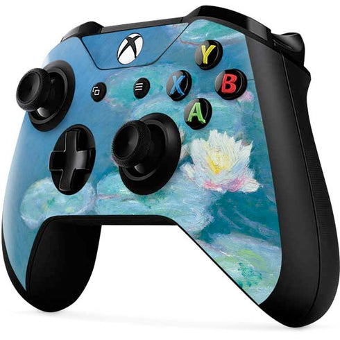 Claude Monet Waterlilies, Evening Xbox One X Controller Skin