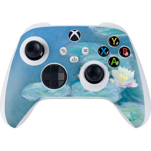 Claude Monet Waterlilies, Evening Xbox Series S Controller Skin