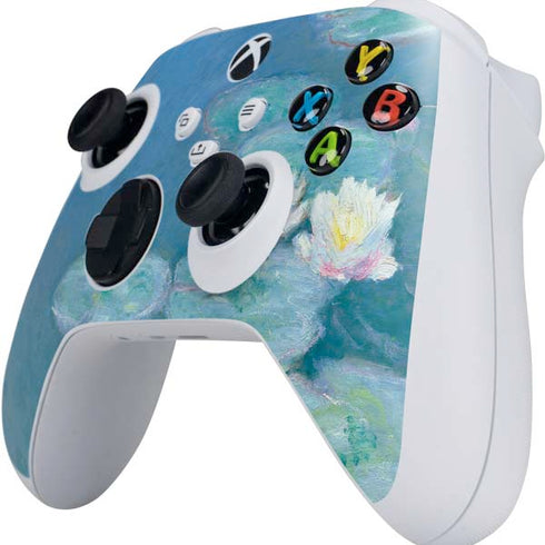 Claude Monet Waterlilies, Evening Xbox Series S Controller Skin