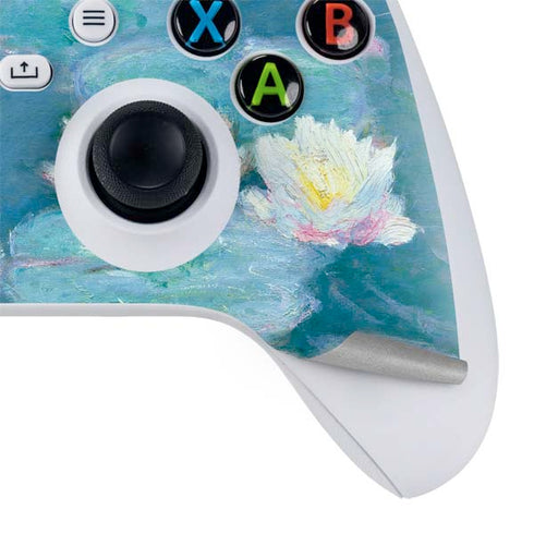 Claude Monet Waterlilies, Evening Xbox Series S Controller Skin