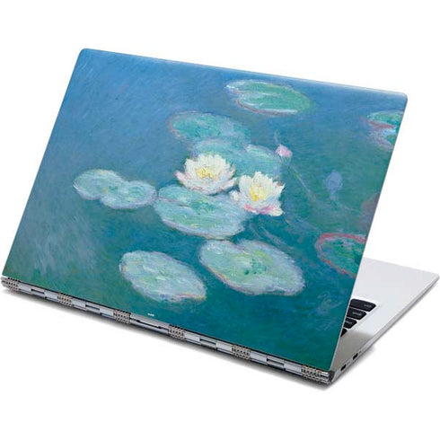 Claude Monet Waterlilies, Evening Yoga 910 2-in-1 14in Touch-Screen Skin