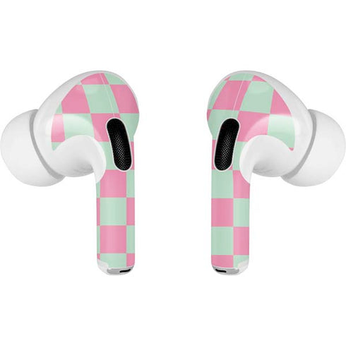 Watermelon Checkered AirPods Pro 2nd Gen Skin