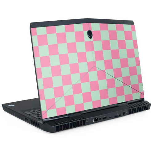 Watermelon Checkered Dell Alienware Skin