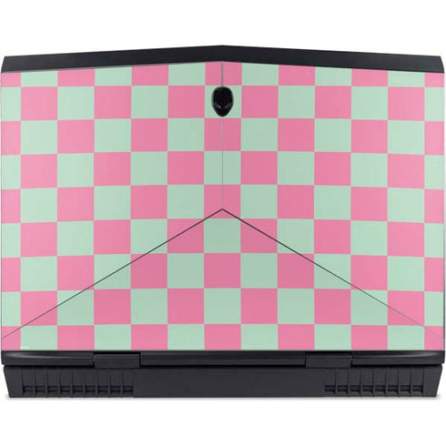 Watermelon Checkered Dell Alienware Skin