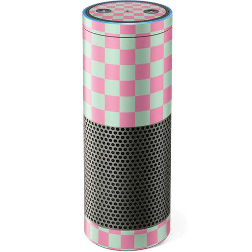 Watermelon Checkered Amazon Echo Skin