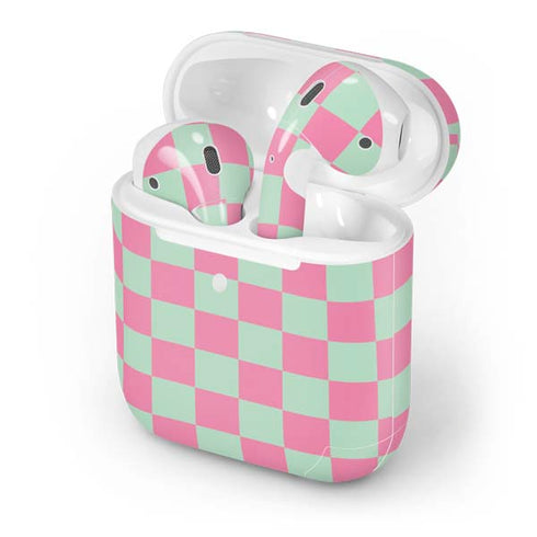 Watermelon Checkered Apple AirPods 2 Skin