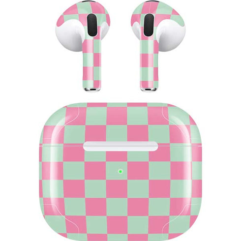 Watermelon Checkered Apple AirPods (3rd Gen 2021) Skin