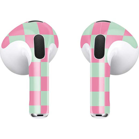 Watermelon Checkered Apple AirPods (3rd Gen 2021) Skin