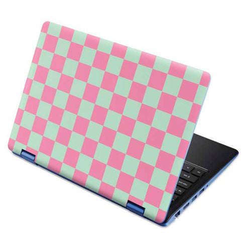 Watermelon Checkered Aspire R11 11.6in Skin