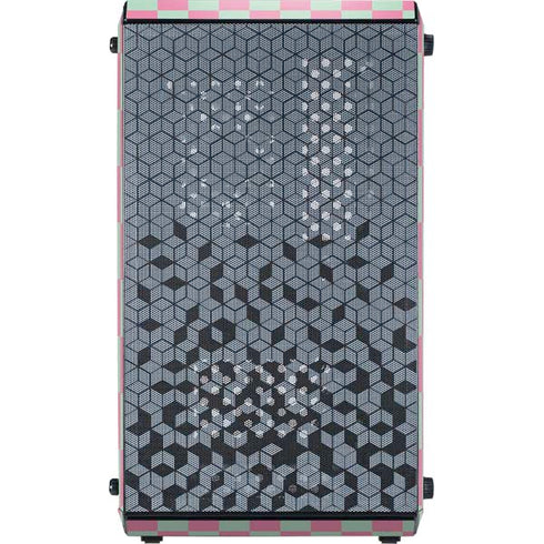 Watermelon Checkered Cooler Master MasterBox Q300L Mini Tower Skin