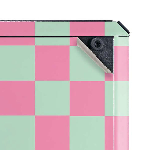 Watermelon Checkered Cooler Master MasterBox Q300L Mini Tower Skin