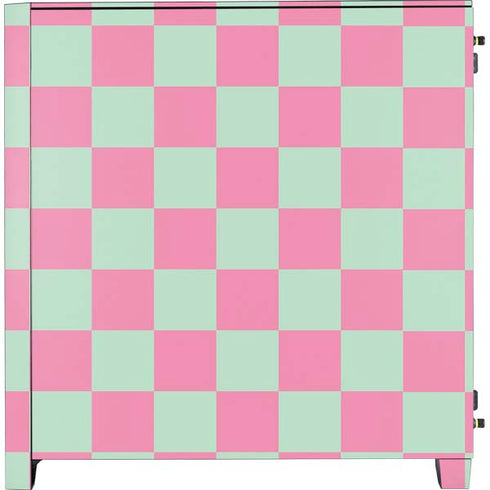 Watermelon Checkered Corsair 4000D Tempered Glass Mid-Tower ATX Case Skin
