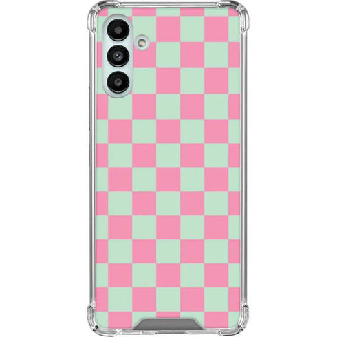 Watermelon Checkered Galaxy A13 5G Clear Case
