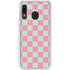 Watermelon Checkered Galaxy A20 Clear Case