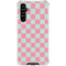 Watermelon Checkered Galaxy A54 5G Clear Case