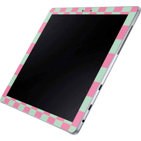 Watermelon Checkered Galaxy Book 12in Skin