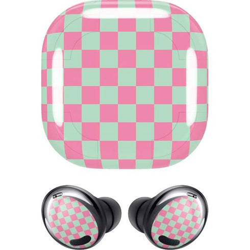 Watermelon Checkered Galaxy Buds Pro Skin