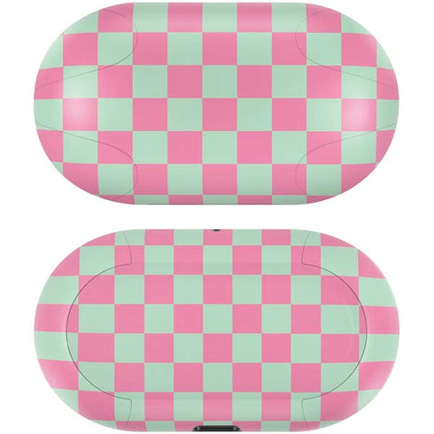 Watermelon Checkered Galaxy Buds Skin