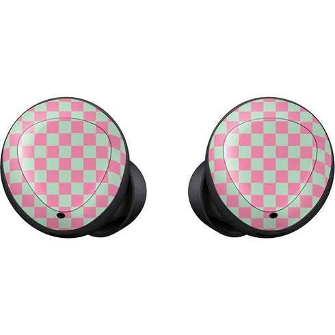 Watermelon Checkered Galaxy Buds Skin
