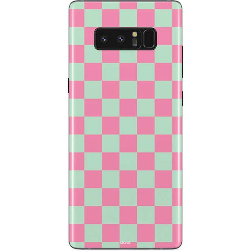 Watermelon Checkered Galaxy Note 8 Skin