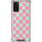 Watermelon Checkered Galaxy Note20 5G Clear Case
