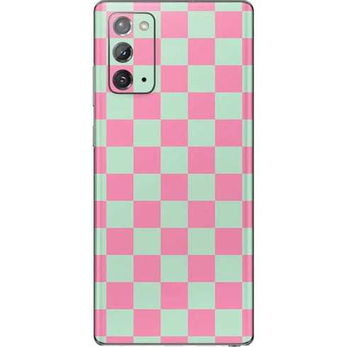 Watermelon Checkered Galaxy Note20 5G Skin