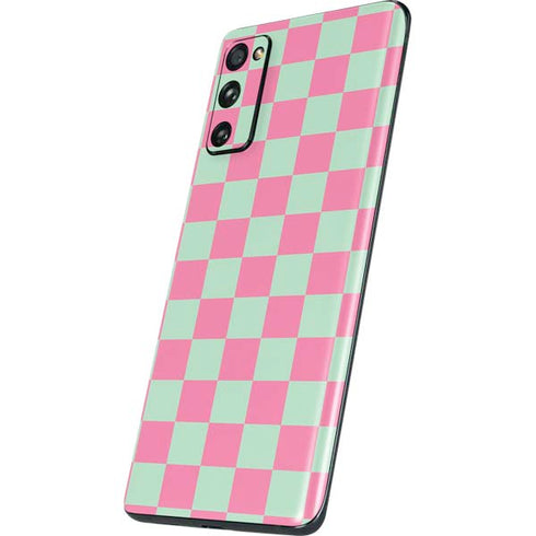 Watermelon Checkered Galaxy S20 Fan Edition Skin