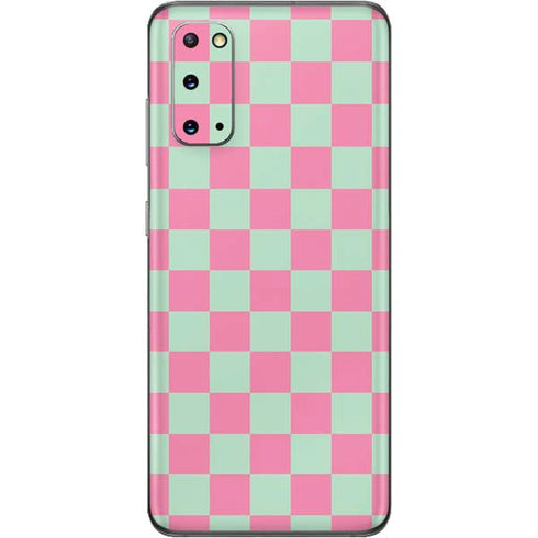 Watermelon Checkered Galaxy S20 Skin