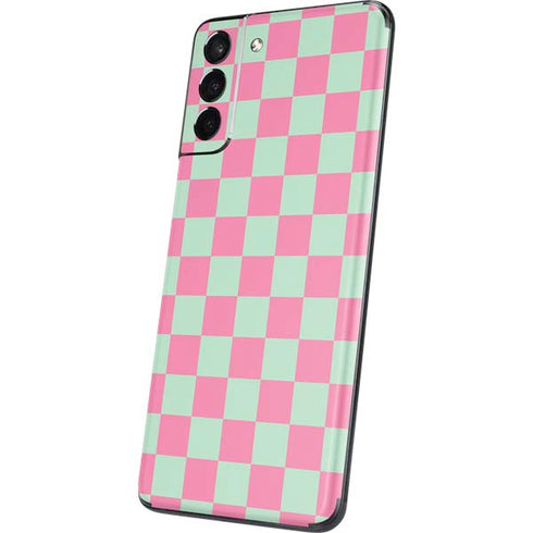 Watermelon Checkered Galaxy S21 5G Skin