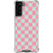Watermelon Checkered Galaxy S21 FE Clear Case