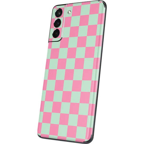 Watermelon Checkered Galaxy S21 Plus 5G Skin