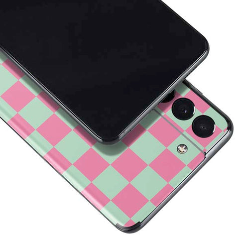 Watermelon Checkered Galaxy S21 Plus 5G Skin