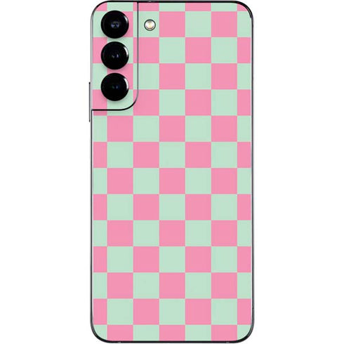 Watermelon Checkered Galaxy S22 Plus Skin