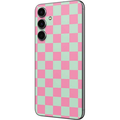 Watermelon Checkered Galaxy S23 FE Skin
