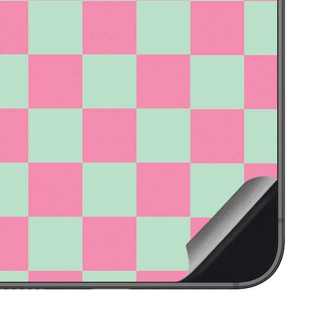 Watermelon Checkered Galaxy S23 FE Skin