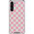 Watermelon Checkered Galaxy S23 Plus Clear Case