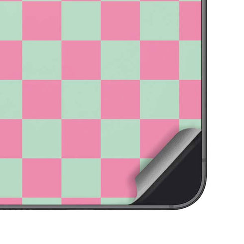 Watermelon Checkered Galaxy S23 Skin