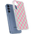 Watermelon Checkered Galaxy S24 Clear Case