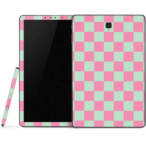 Watermelon Checkered Samsung Galaxy Tab Skin
