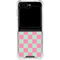 Watermelon Checkered Galaxy Z Flip5 5G Clear Case