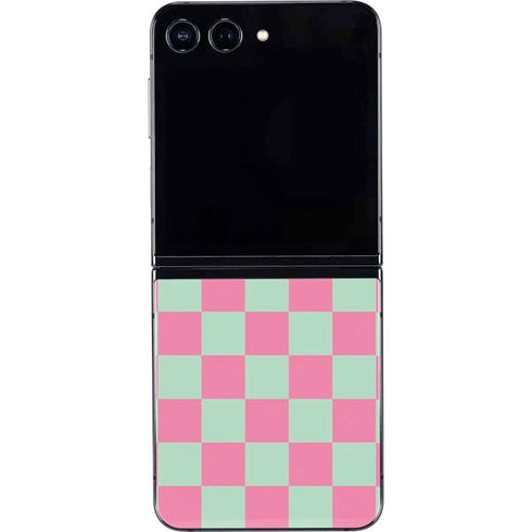 Watermelon Checkered Galaxy Z Flip5 5G Skin