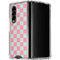 Watermelon Checkered Galaxy Z Fold4 5G Clear Case