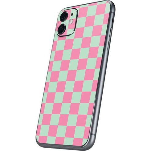 Watermelon Checkered iPhone 11 Skin