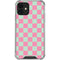 Watermelon Checkered iPhone 12 Clear Case