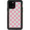 Watermelon Checkered iPhone 12 Pro Waterproof Case