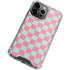 Watermelon Checkered iPhone 13 Pro Clear Case
